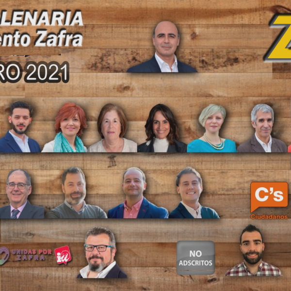 Sesión plenaria de Zafra el día 28 de Enero de 2021